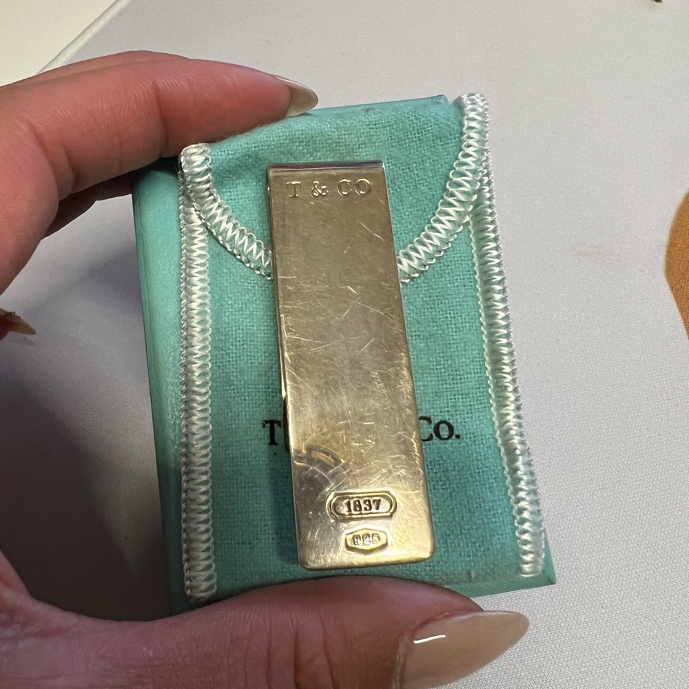 Tiffany and Co Money Clip Sterling Silver